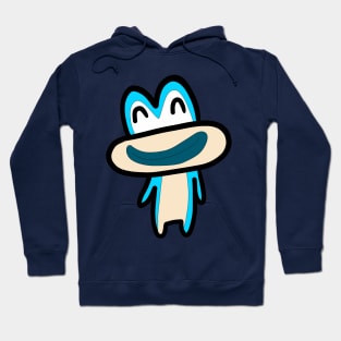 Blue Frog Hoodie